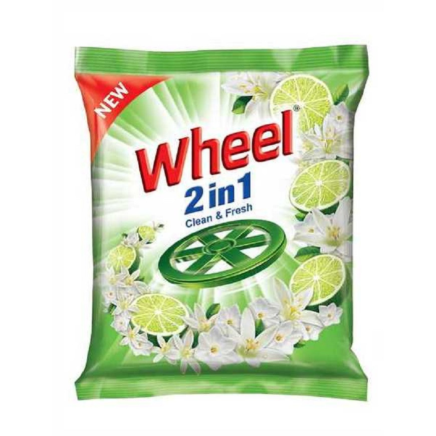 Wheel Washing Powder 2in1 Clean & Fresh-1kg