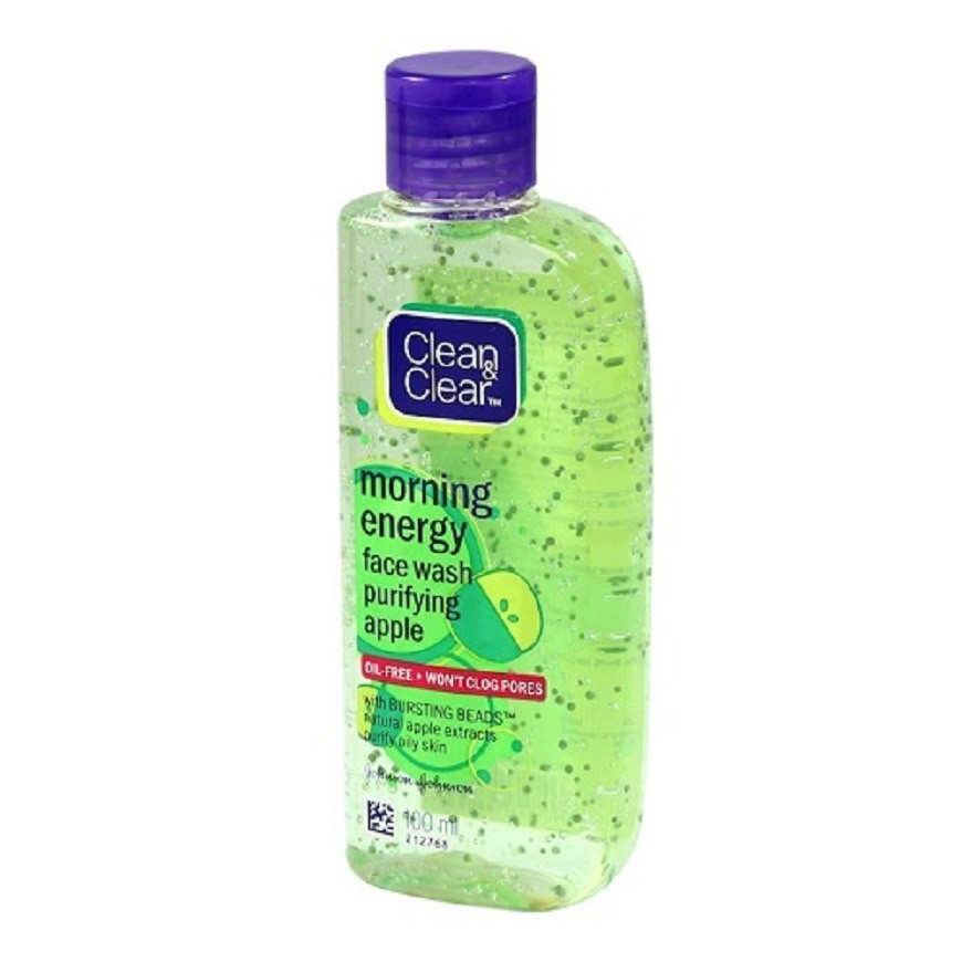 Clean & Clear Morning Energy Face Wash green -50ml
