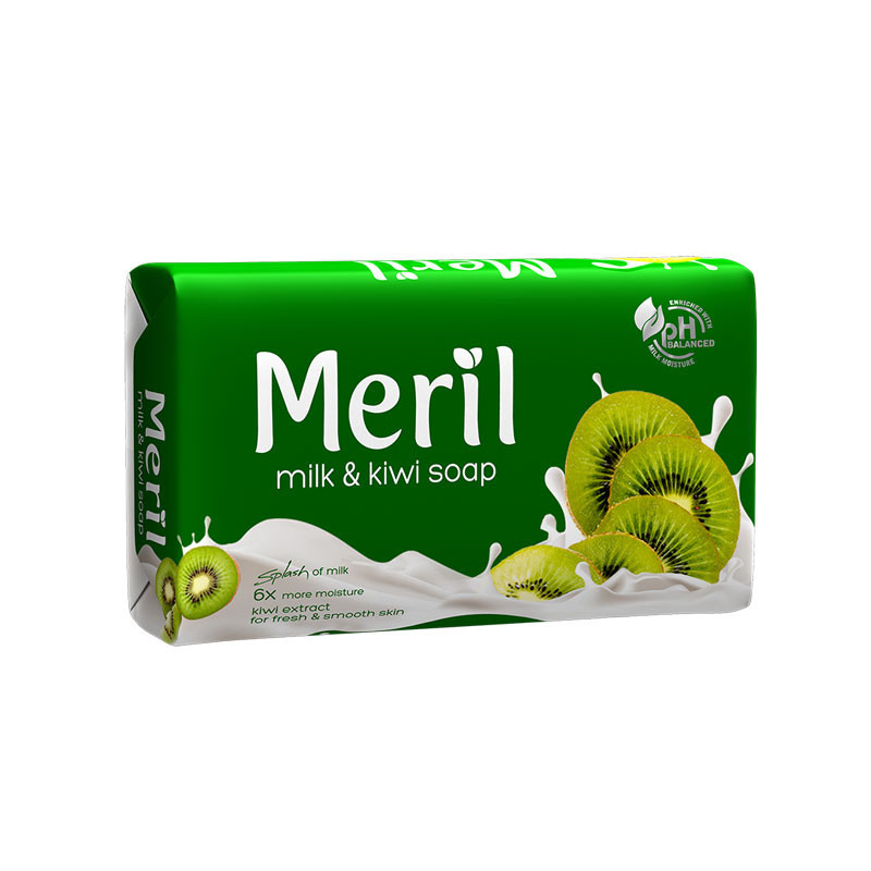 Meril Milk & Kiwi Soap Bar 100 gm