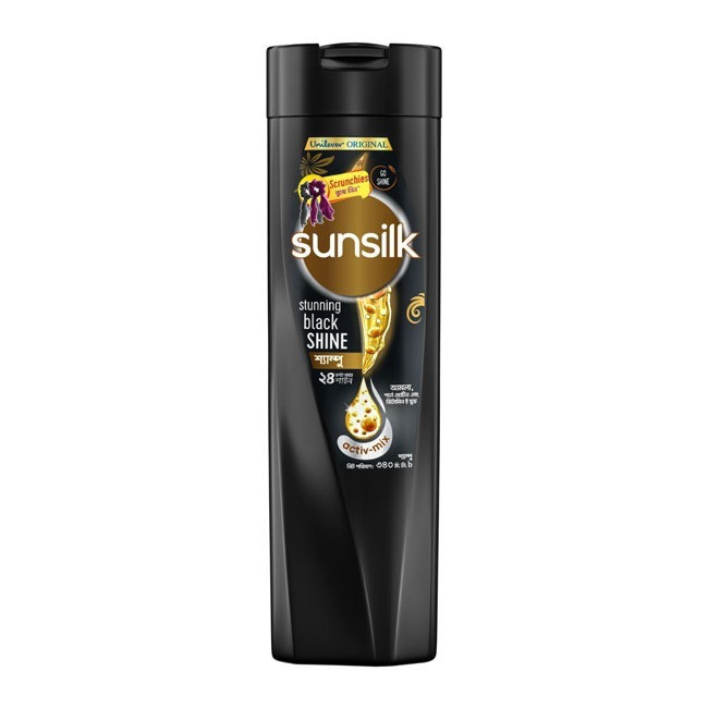 Sunsilk Stunning Black Shine Shampoo – 340ml