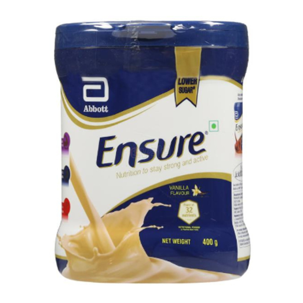 Ensure Nutrition Vanilla Flavour Powder Jar 400 gm