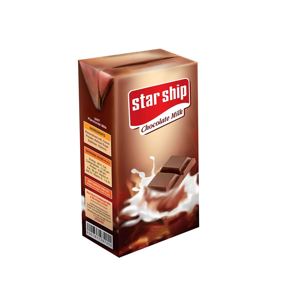 Star Ship Chocolate Milk 125ml